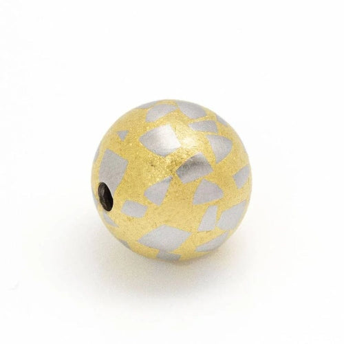 Pendentif Niessing Terrazzo - Pendentif en or jaune 18 ct et platine 950 58 Facettes D359984JC