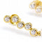 Boucles d'oreilles STILL - Boucles d'oreilles avec perles et diamants en or jaune 18 carats 58 Facettes D360288JE