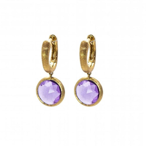 Boucles d'oreilles AMATISTA - Boucles d’oreilles en or jaune 18 carats et améthystes 58 Facettes D360364CS
