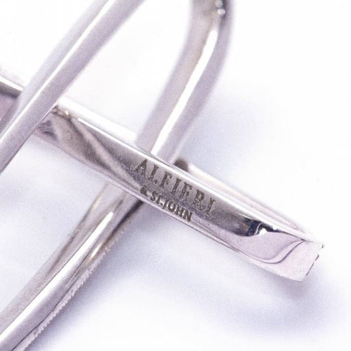 Pendentif Alfieri - Pendentif croix de Saint-Jean en or blanc et diamants 58 Facettes D360390CS