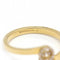 Bague 53 Gucci Running G - Bague en or jaune 18 carats et diamants 58 Facettes D360449FJ