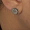 Boucles d'oreilles Gucci Icon Blossom - Boucles d’oreilles en or blanc 18 carats et émail 58 Facettes D360455FJ