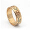 Bague 54 Gucci Icon Blossom - Bague en or rose 18 carats et émail 58 Facettes D360460FJ