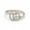 Bague 54 Gucci Running G - Bague en or blanc 18 carats et diamants 58 Facettes D360453FJ
