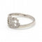 Bague 54 Gucci Running G - Bague en or blanc 18 carats et diamants 58 Facettes D360453FJ