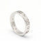 Bague 52 Gucci Icon - Bague en or blanc 18 carats et diamants 58 Facettes D360469FJ