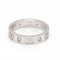 Bague 52 Gucci Icon - Bague en or blanc 18 carats et diamants 58 Facettes D360469FJ
