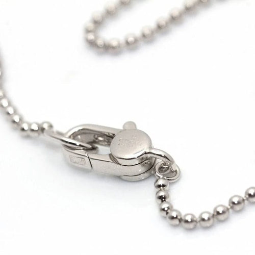 Collier Gucci - Collier motif GG en or blanc 18 kt et diamants 58 Facettes D360497FJ