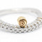 Bague 52 Damiani - Bague en or bicolore 18 carats et diamants 58 Facettes D360528FJ