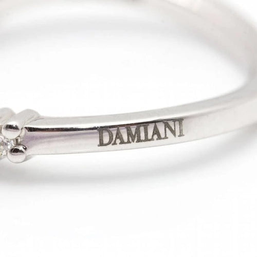 Bague 52 Damiani - Bague en or bicolore 18 carats et diamants 58 Facettes D360528FJ