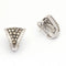 Boucles d'oreilles CENTOVENTUNO - Boucles d'oreilles en or blanc 18 carats et diamants 58 Facettes D360529FJ
