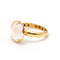 Bague 53 Pasquale Bruni Bon Ton - Bague fleur en or rose 18 carats et quartz blanc 58 Facettes D361619UZ