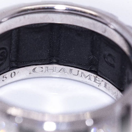 Bague 54 Chaumet Class One - Bague en or blanc 18 ct et diamants 58 Facettes D361589UZ