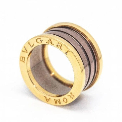 Bague 50 Bvlgari B.Zero1 - Bague 4 rayures en or rose 18 ct 58 Facettes D361996SO