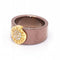 Bague 55 BVLGARI - Bague en or rose 18 ct avec diamants 58 Facettes D361636UZ