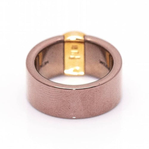 Bague 55 BVLGARI - Bague en or rose 18 ct avec diamants 58 Facettes D361636UZ