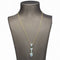 Collier Collier - Pendentif en or jaune 18 carats avec topaze, aigue-marine et émeraudes 58 Facettes D362785JE