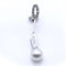 Boucles d'oreilles Boucles d'oreilles longues en or blanc, diamants et perles 58 Facettes N102863LF