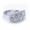 Bague 56 Bague en or blanc 18 kt avec diamants 58 Facettes N102882LF