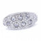 Bague 56 Bague en or blanc 18 kt avec diamants 58 Facettes N102882LF