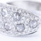 Bague 56 Bague en or blanc 18 kt avec diamants 58 Facettes N102882LF