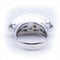 Bague 56 Bague en or blanc 18 kt avec diamants 58 Facettes N102882LF
