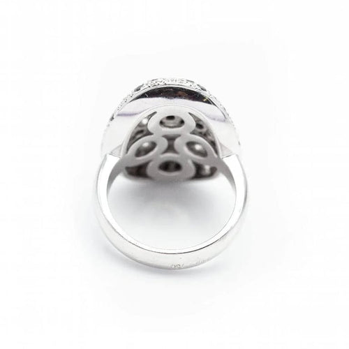 Bague 54 ALEGORIA - Bague en or blanc 18 ct et diamants 58 Facettes N102893