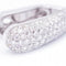 Boucles d'oreilles Boucles d'oreilles en or blanc 18 ct pavées de diamants 58 Facettes N102941EJ