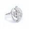 Bague 54 ADAGIO - Bague en or blanc 18 kt et diamants 58 Facettes N102890