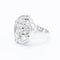 Bague 54 ADAGIO - Bague en or blanc 18 kt et diamants 58 Facettes N102890