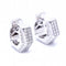 Boucles d'oreilles HEXAGON - Boucles d’oreilles en or blanc 18 ct et diamants 58 Facettes N102942EJ