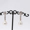 Boucles d'oreilles Boucles d’oreilles - Perles australiennes naturelles et diamants en or blanc 18 ct 58 Facettes D359536JC
