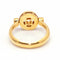 Bague 54 BVLGARI Flip - Bague en or rose 18 ct avec diamant 58 Facettes D363775UZ