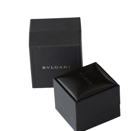 Bague 54 BVLGARI Flip - Bague en or rose 18 ct avec diamant 58 Facettes D363775UZ