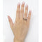 Bague 53.5 Bague en or jaune 18 carats, argent et diamant taille brillant 58 Facettes D363900SO