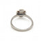 Bague 53.5 Bague en or jaune 18 carats, argent et diamant taille brillant 58 Facettes D363900SO