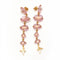 Boucles d'oreilles MIMI Milano - Boucles d’oreilles en or rose 18 ct et quartz rose 58 Facettes D363782UZ