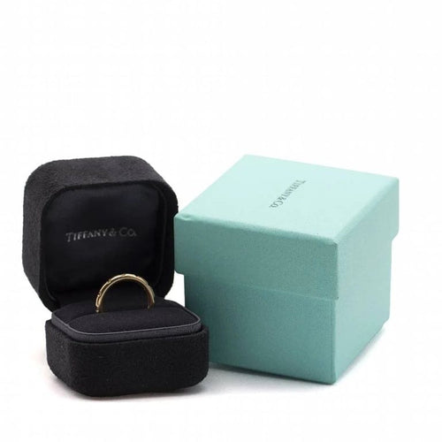 Bague 51 Tiffany & Co. - Bague en or rose 18 carats et diamants 58 Facettes D363575SO