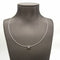 Collier Collier solitaire - Pendentif en acier tressé et diamant 0,12 ct 58 Facettes D363928SO
