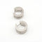 Boucles d'oreilles VETO - Boucles d'oreilles en acier 316L serties de diamants 0,10 ct 58 Facettes D363918SO