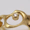 Bague 49 DALI - Bague en or jaune 18 carats et diamants 58 Facettes D364102JC