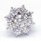 Boucles d'oreilles Roseton - Boucles d’oreilles en or blanc 18 carats et diamants 58 Facettes D364209LF