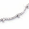 Collier Collier en or blanc 18 carats et diamants taille brillant 58 Facettes D364222LF