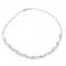 Collier Collier en or blanc 18 carats et diamants 58 Facettes D364220LF