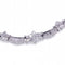 Collier Collier en or blanc 18 carats et diamants 58 Facettes D364220LF