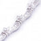 Collier Collier en or blanc 18 carats et diamants 58 Facettes D364220LF