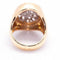 Bague 56 SIGNAL - Bague unisexe en or blanc et or rose 18 carats et diamants 58 Facettes D364832FV