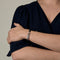 Bracelet MESSIKA - MOVE L - Bracelet cordon noir, or blanc et diamants 58 Facettes 58FC34-1