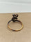 Bague 51 Bague ancienne double diamants en or jaune 18 ct et argent 58 Facettes CV-011