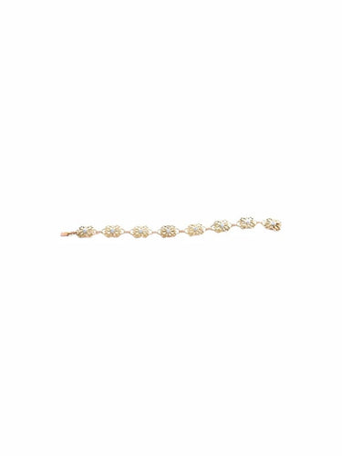 Bracelet Bracelet Art nouveau en or jaune 18 ct et diamants 58 Facettes